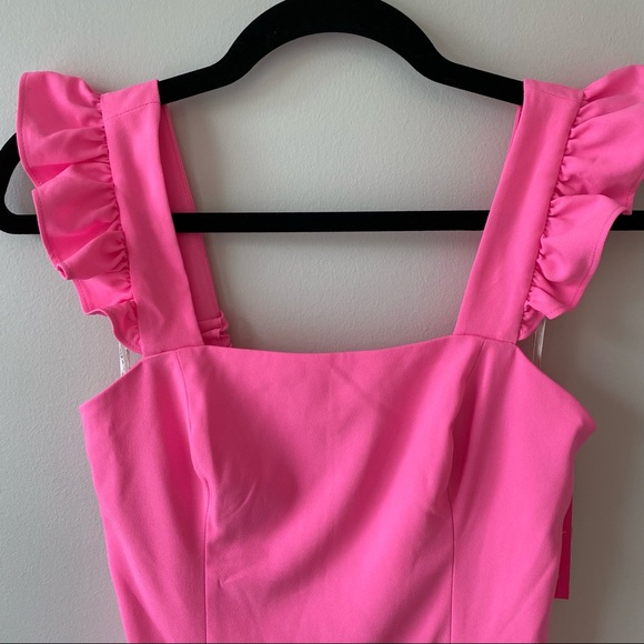 LAST CHANCE TO BUY NWT Lilly Pulitzer Eppley Jumpsuit in Prosecco Pink - Picture 8 of 14